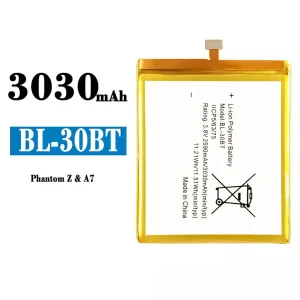 Mobiltelefon akkumulátort BL-30BT alkalmas Tecno Phantom Z / A7