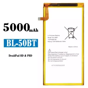 Mobiltelefon akkumulátort BL-50BT alkalmas Tecno D8 8D / P8D / Droidpad 8D