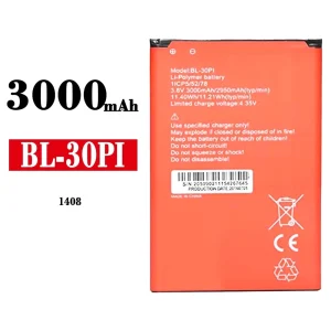 Mobiltelefon akkumulátort BL-30PI alkalmas ITEL 1408
