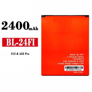 Mobiltelefon akkumulátort BL-24FI alkalmas ITEL S12/A22 Pro
