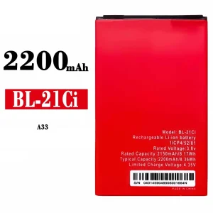 Mobiltelefon akkumulátort BL-21Ci alkalmas ITEL A33