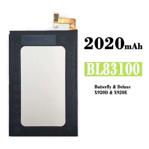 Mobiltelefon akkumulátort BL83100 alkalmas HTC Butterfly