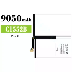 Mobiltelefon akkumulátort C1552B alkalmas Google Pixel C