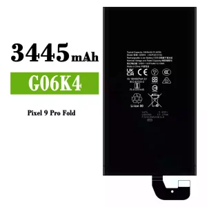 Mobiltelefon akkumulátort G06K4 alkalmas Google Pixel 9 Pro Fold