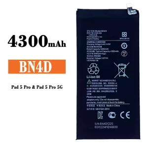 Mobiltelefon akkumulátort BN4D alkalmas Xiaomi Pad 5 Pro
