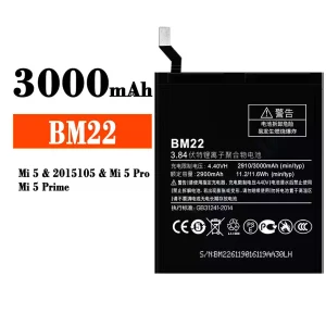 Mobiltelefon akkumulátort BM22 alkalmas Xiaomi Mi 5 / Mi 5 Pro