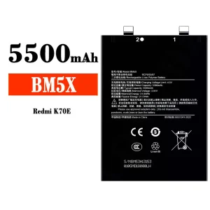 Mobiltelefon akkumulátort BM5X alkalmas Xiaomi Redmi K70E
