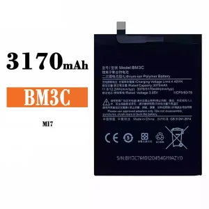Mobiltelefon akkumulátort BM3C alkalmas Xiaomi MI7