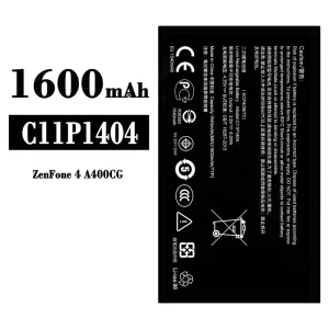 Mobiltelefon akkumulátort C11P1404 alkalmas Asus ZenFone 4