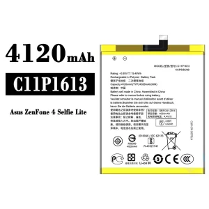 Mobiltelefon akkumulátort C11P1613 alkalmas Asus ZenFone 4 Selfie Lite