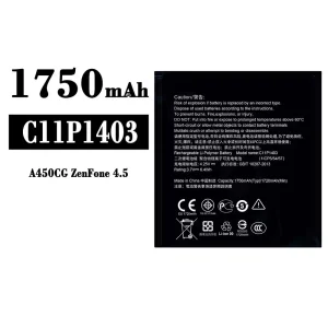 Mobiltelefon akkumulátort C11P1403 alkalmas Asus ZenFone 4.5