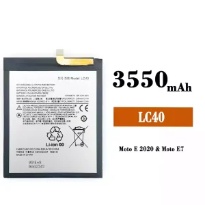 Mobiltelefon akkumulátort LC40 alkalmas Motorola Moto E 2020 /Moto E7