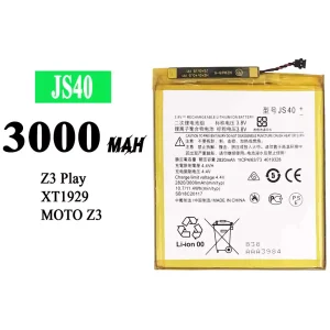 Mobiltelefon akkumulátort JS40  alkalmas Motorola Moto Z3 / Moto Z3 play