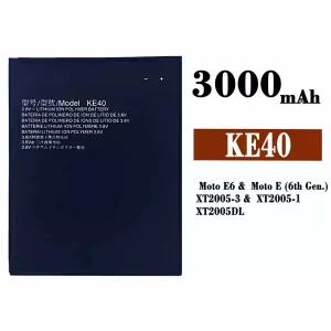 Mobiltelefon akkumulátort KE40 alkalmas Motorola Moto E6 / Moto E (6th Gen)