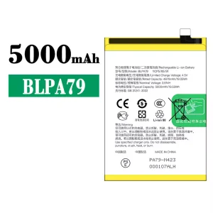 Mobiltelefon akkumulátort BLPA79 alkalmas OPPO Reno 12F 5G