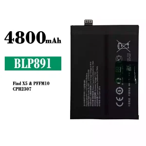 Mobiltelefon akkumulátort BLP891 alkalmas OPPO Find X5