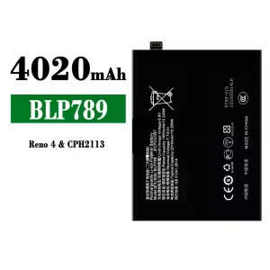 Mobiltelefon akkumulátort BLP789 alkalmas OPPO Reno 4 5G