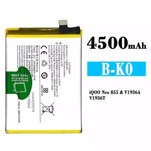 Mobiltelefon akkumulátort B-K0 alkalmas VIVO iQOO NEO 855