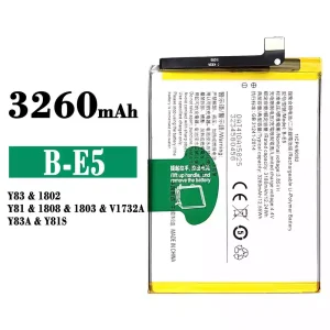 Mobiltelefon akkumulátort B-E5 alkalmas VIVO Y83/Y81/Y83A/Y18S