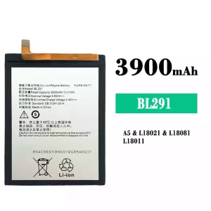 Mobiltelefon akkumulátort BL291 alkalmas Lenovo A5