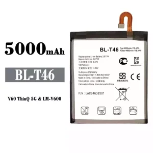 Mobiltelefon akkumulátort BL-T46 alkalmas LG V60 ThinQ