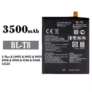 Mobiltelefon akkumulátort BL-T8 alkalmas LG G Flex