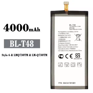 Mobiltelefon akkumulátort BL-T48 alkalmas LG Stylo 6