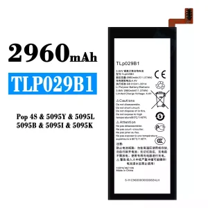 Mobiltelefon akkumulátort TLP029B1 alkalmas Alcatel Pop 4S