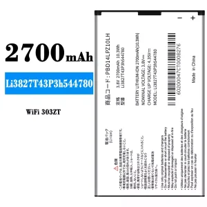 Mobiltelefon akkumulátort Li3827T43P3h544780 alkalmas ZTE WiFi 303ZT