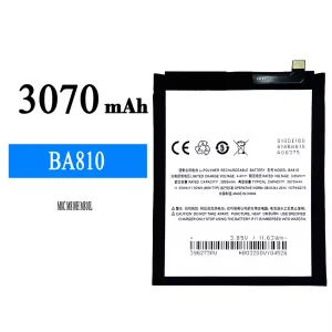 Mobiltelefon akkumulátort BA810 alkalmas Meizu M8C/M810/M810H/M810L