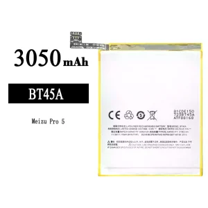 Mobiltelefon akkumulátort BT45A alkalmas Meizu Pro 5