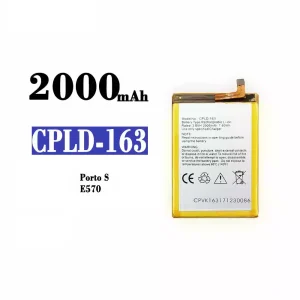 Mobiltelefon akkumulátort CPLD-163 alkalmas Coolpad Porto S/E570