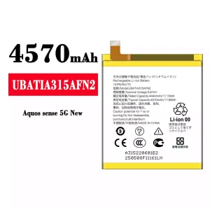 Mobiltelefon akkumulátort UBATIA315AFN2 alkalmas Sharp Aquos sense 5G