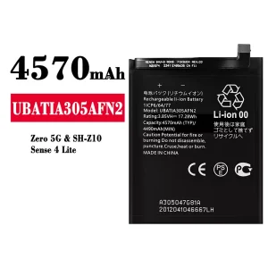 Mobiltelefon akkumulátort UBATIA305AFN2 alkalmas Sharp Zero 5G/Sense 4 Lite