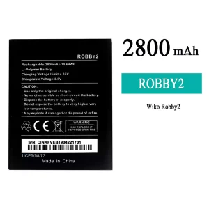 Mobiltelefon akkumulátort ROBBY2 alkalmas WIKO