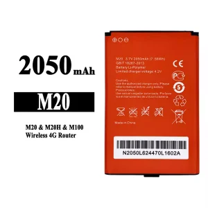 Mobiltelefon akkumulátort M20 alkalmas Benteng M20H/M100