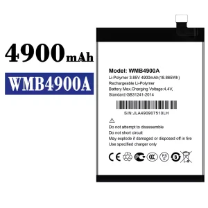 Mobiltelefon akkumulátort WMB4900A alkalmas WALTON