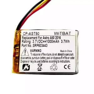 Fejhallgató akkumulátor az Astro A50,Astro A20,Astro A38,HyperX Cloud Core Wireless
