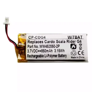 Fejhallgató akkumulátor az BAT00004,BAT00002,WW452050-2P,WW452050PL-2PC