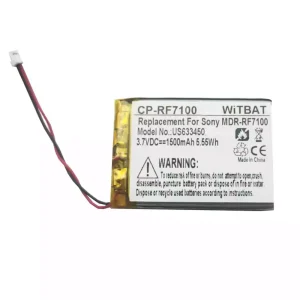Fejhallgató akkumulátor az Sony BP-HP1200,MDR-DS7000,MDR-RF7000,MDR-RF7100 SL00131-1