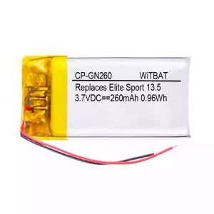 Fejhallgató akkumulátor az Jabra Elite Sport 13.5 fejhallgató töltőtok