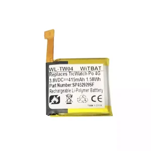 Új akkumulátort az TicWatch S2 TicWatch E2 WG12016,SP452929SF