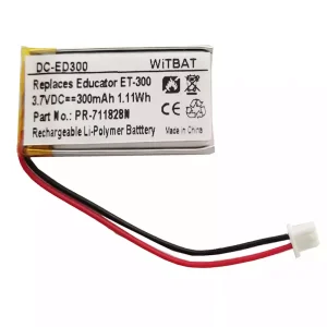 Új akkumulátort az Educator ET-300 EZ-900,PR-762229N