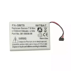 Új akkumulátort az Garmin T 5 Mini,TT 15 Mini GPS,361-00035-09