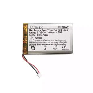 Új akkumulátort az TomTom Go 530 Live,Go 630,Go 720,Go 730,Go 930,AHL03714000