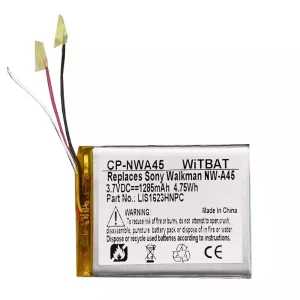 Új akkumulátort az Sony Walkman NW-ZX500 NW-ZX505 NW-ZX507,LIS1623HNPC
