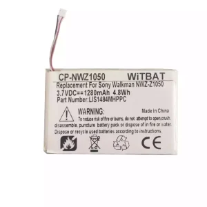 Új akkumulátort az SONY Walkman NWZ-Z1050,NWZ-Z1050N,NWZ-Z1060,NWZ-Z1070