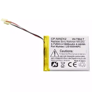 Új akkumulátort az SONY NW-ZX2,LIS1559HNPC